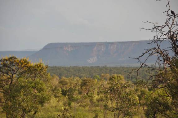 As chapadas próximas à Mateiros, região do Jalapão - TO